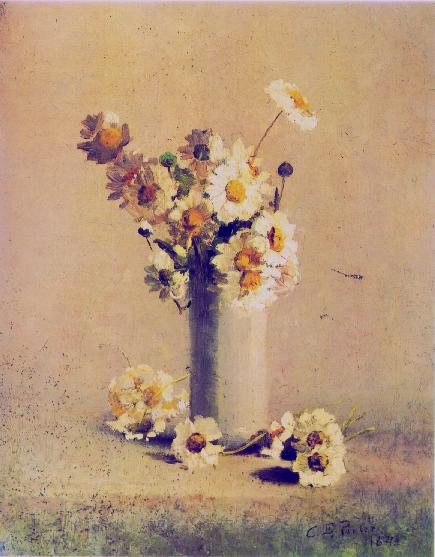 Charles Porter, vase of 
flowers