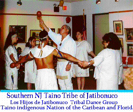 Taino dancers]