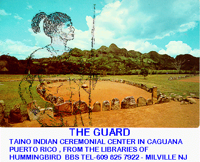 [Guard at Caguanas]