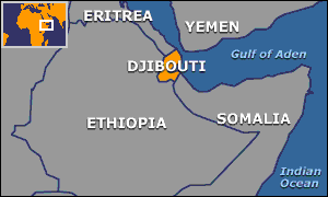[map of Djibouti]