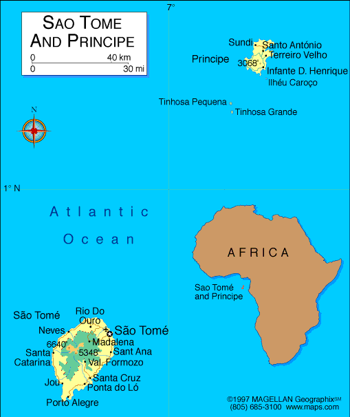 [Map of Sao Tome and Principe]
