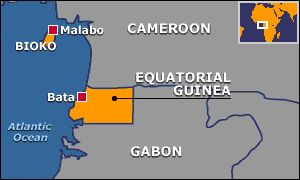 [map Equatorial Guinea]