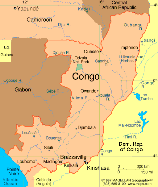 [map of Democratic Republic of Congo]
