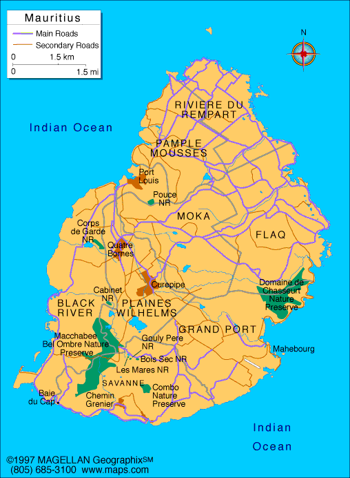 [map of Mauritius]