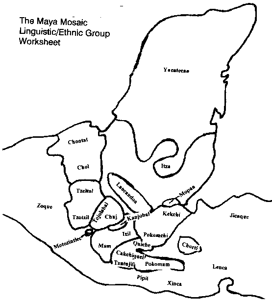 [The Maya Mosaic Linguistic/Etbnic Groups]