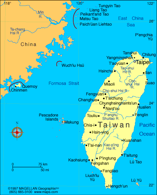 [map of Taiwan]