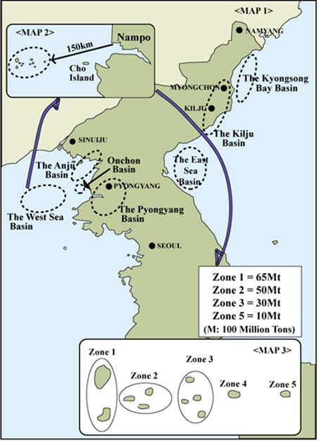 [Oil map, DPRK]