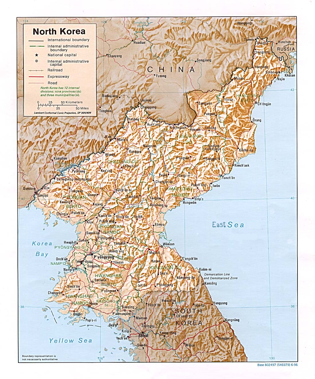 [Map of the DPRK]