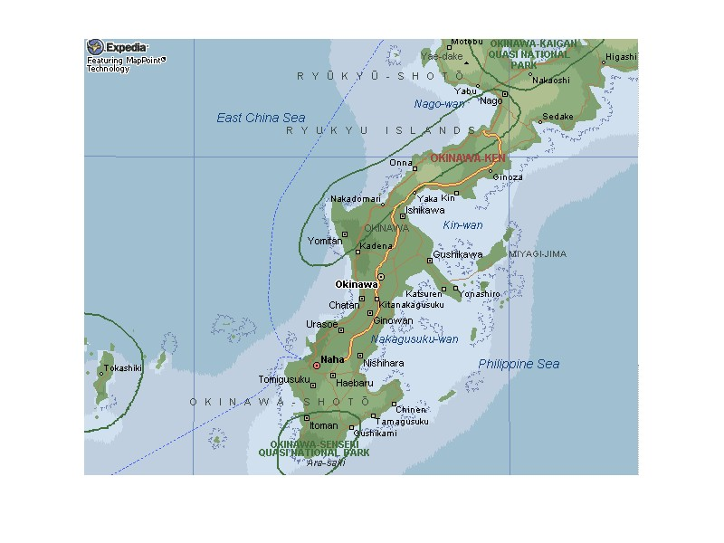 [map of Okinawa]