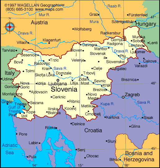 [ map of Slovenia ]