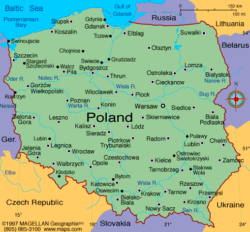 [ Map of Poland ]