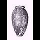 [ Late pre-dynastic pot with incised 
	bull, from El Ahaiwah ]